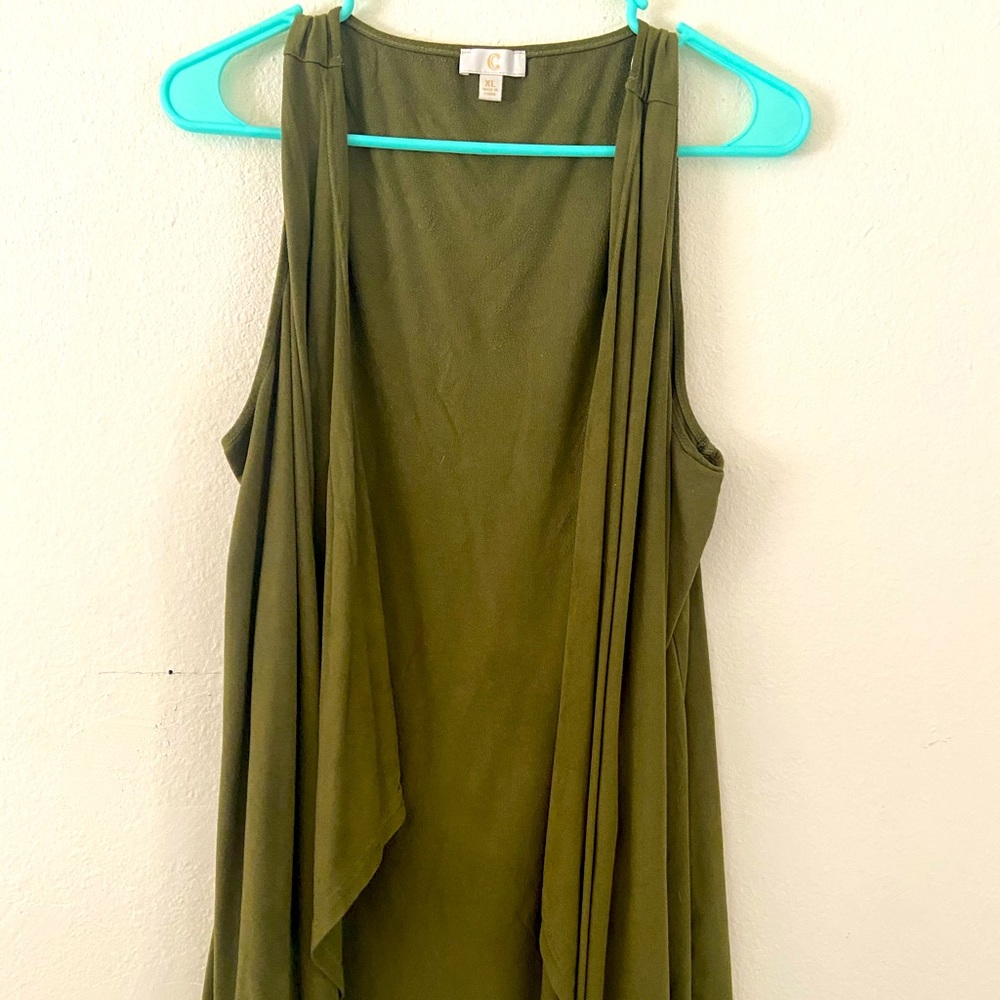 Faux-Suede Lightweight Vest